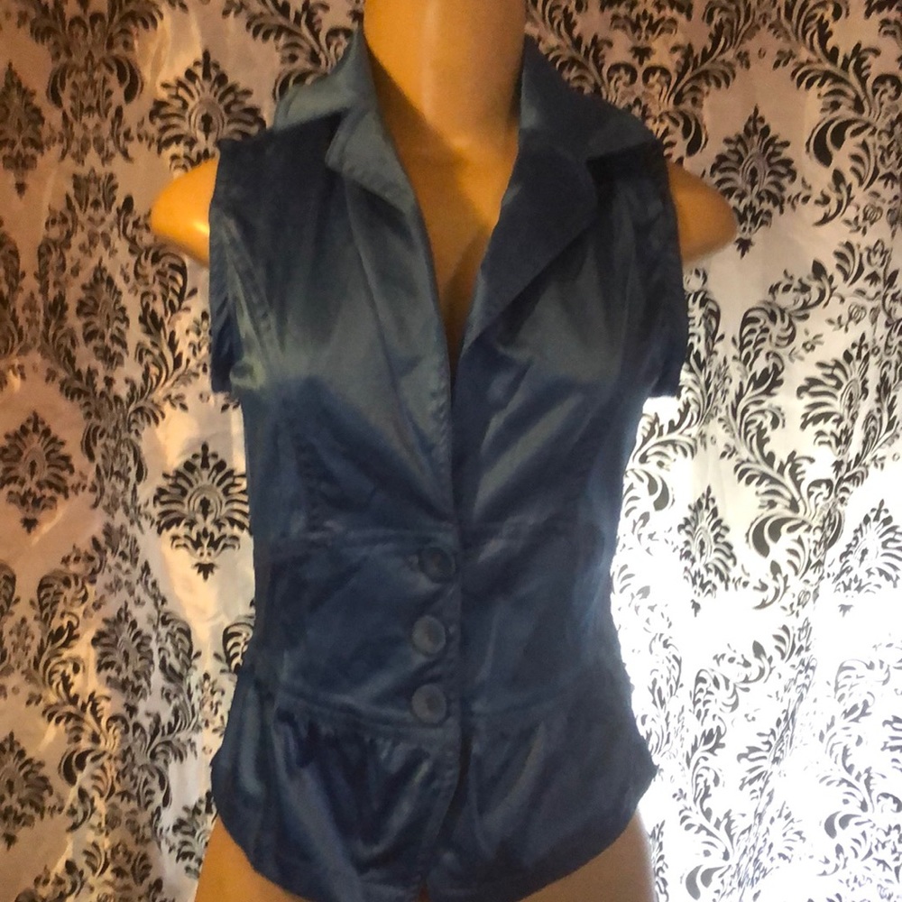Aesthetic perfection royal blue vest top nwt Xsiv